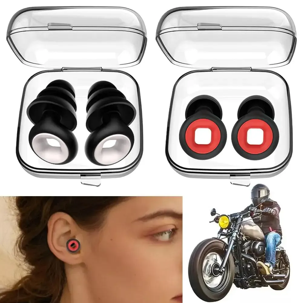 Bouchons d'oreilles anti-bruit pour moto, vue 1