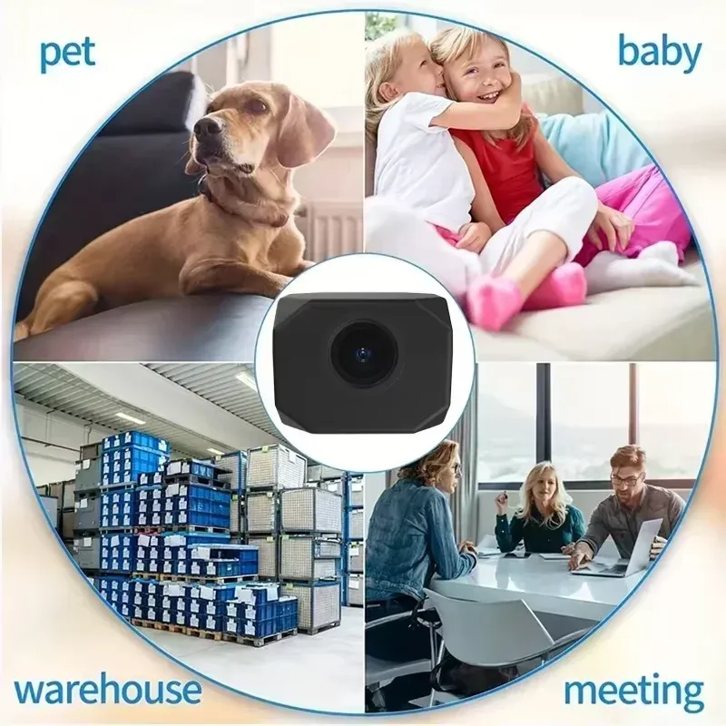 Caméra intelligente Lenovo 4K HD Wi-Fi avec point d'accès et surveillance à distance 3