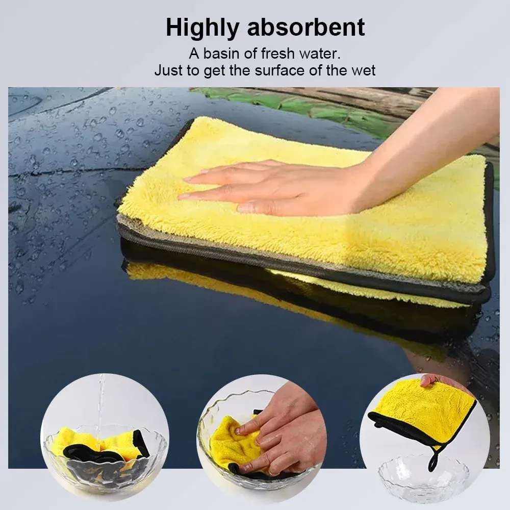 Serviette de séchage en microfibre pour voiture 3