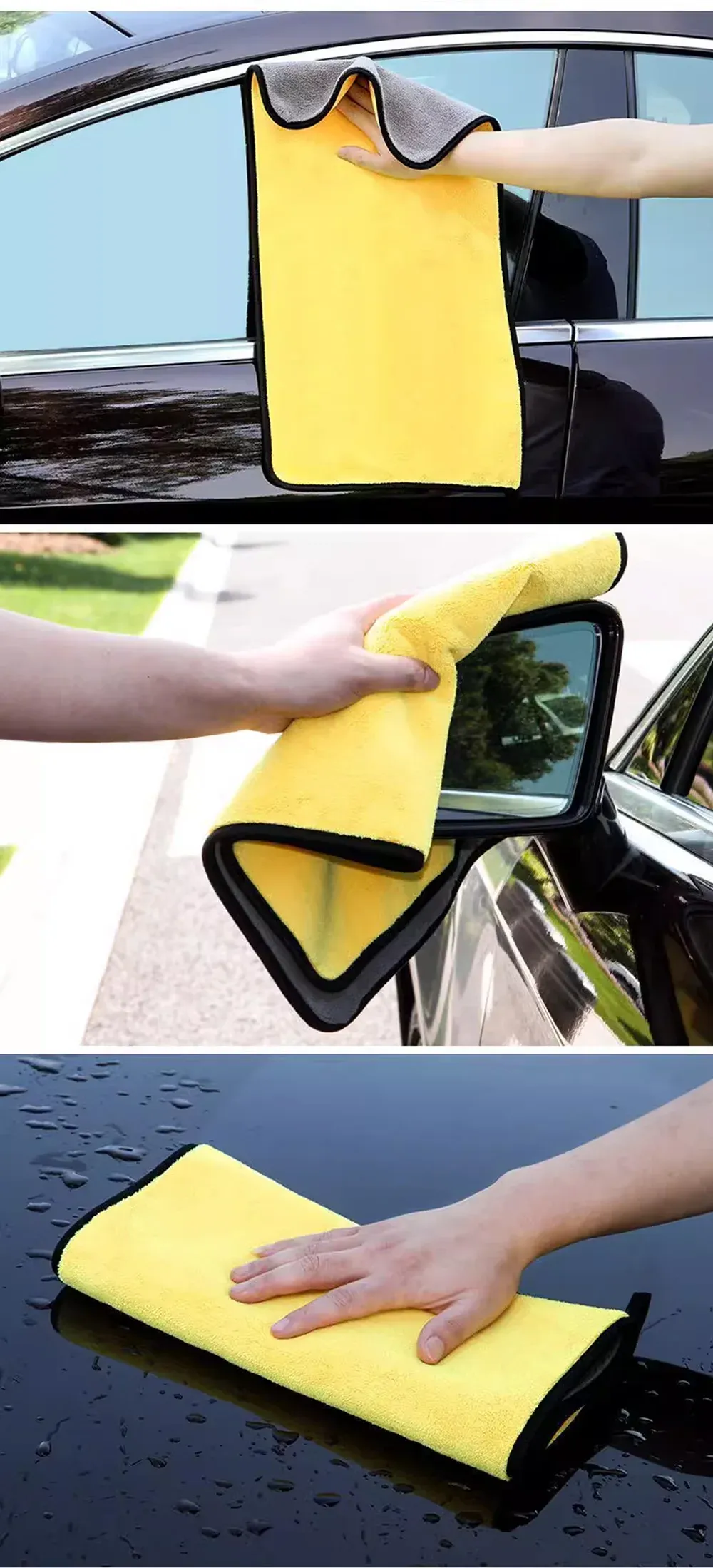 Microfibre de nettoyage pour voiture
