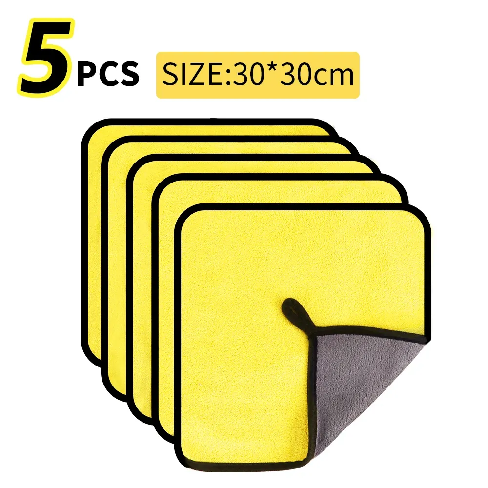 Serviette de séchage en microfibre pour voiture 12