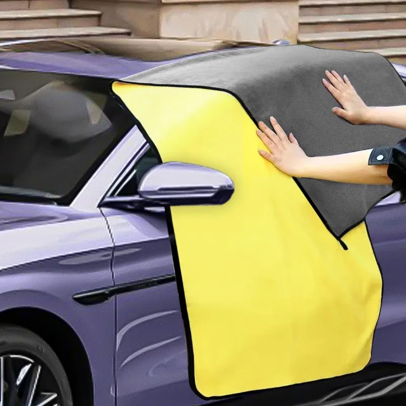 Serviette de séchage en microfibre pour voiture 8