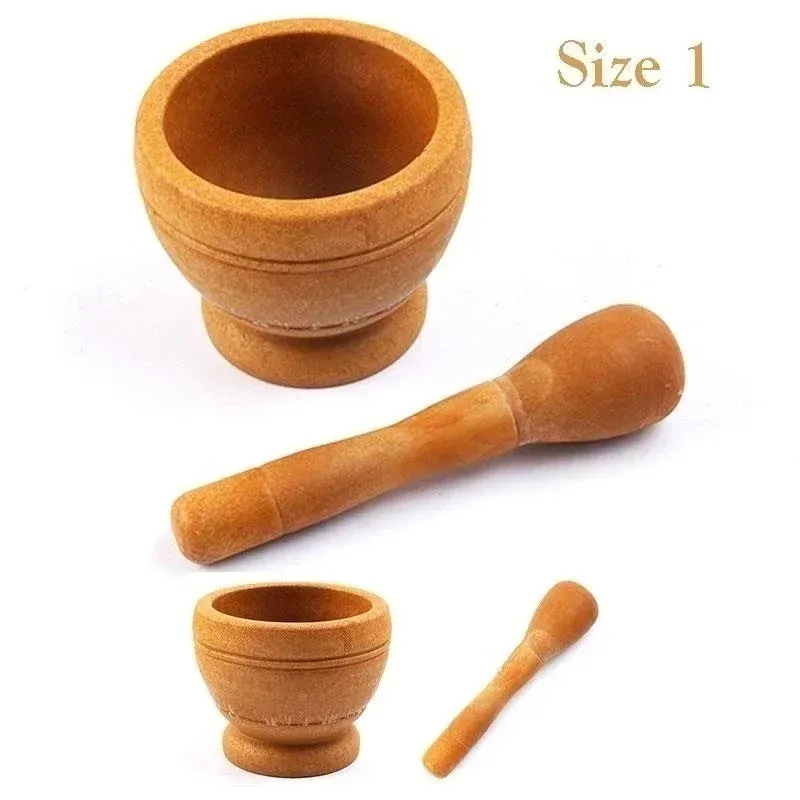 Ensemble mortier et pilon en résine pour ail, herbes et épices, avec bol et broyeur, ustensiles de cuisine professionnels 10