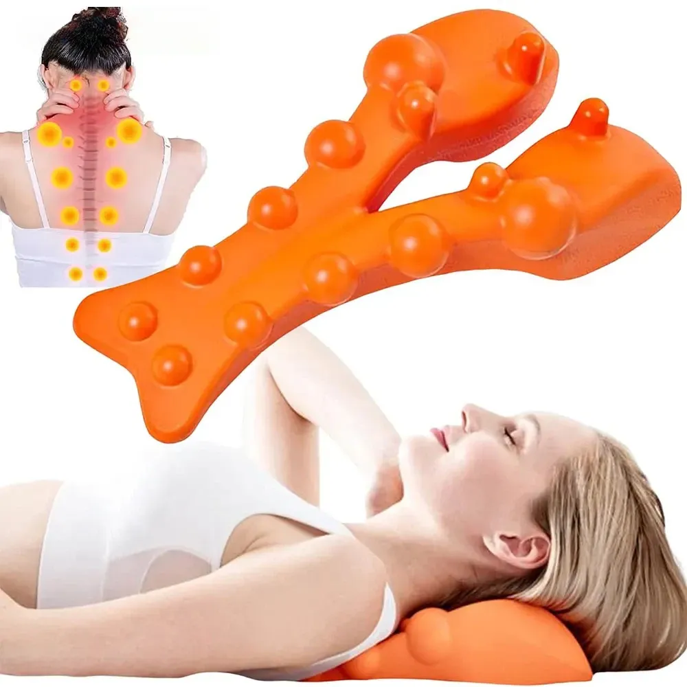 Appareil de traction cervicale et masseur de cou pour vertèbres cervicales, civière d'épaule et masseur de points de déclenchement, dispositif d'acupression pour la nuque
