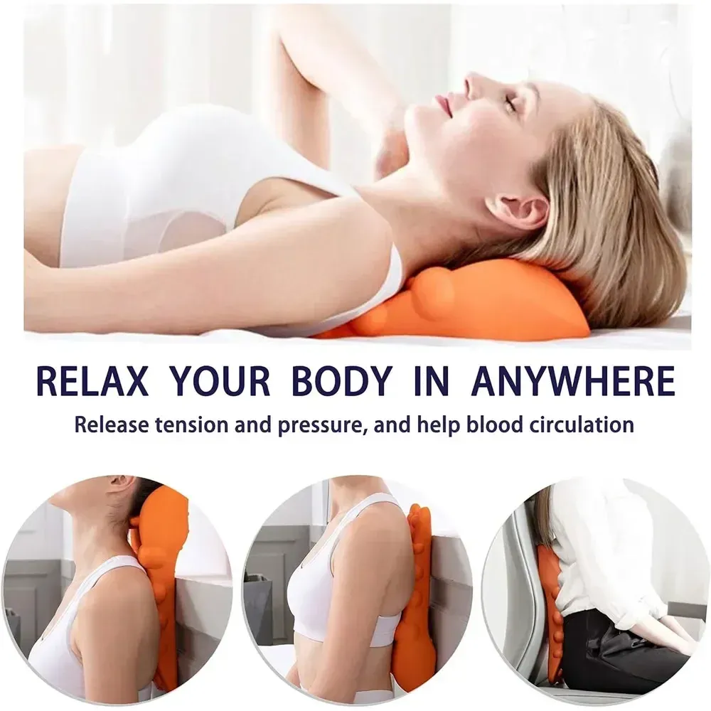 Appareil de traction cervicale et masseur de cou pour vertèbres cervicales, civière d'épaule et masseur de points de déclenchement, dispositif d'acupression pour la nuque 3