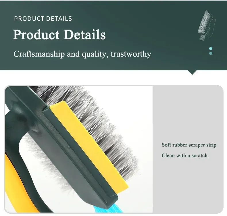 Détails de la brosse de nettoyage