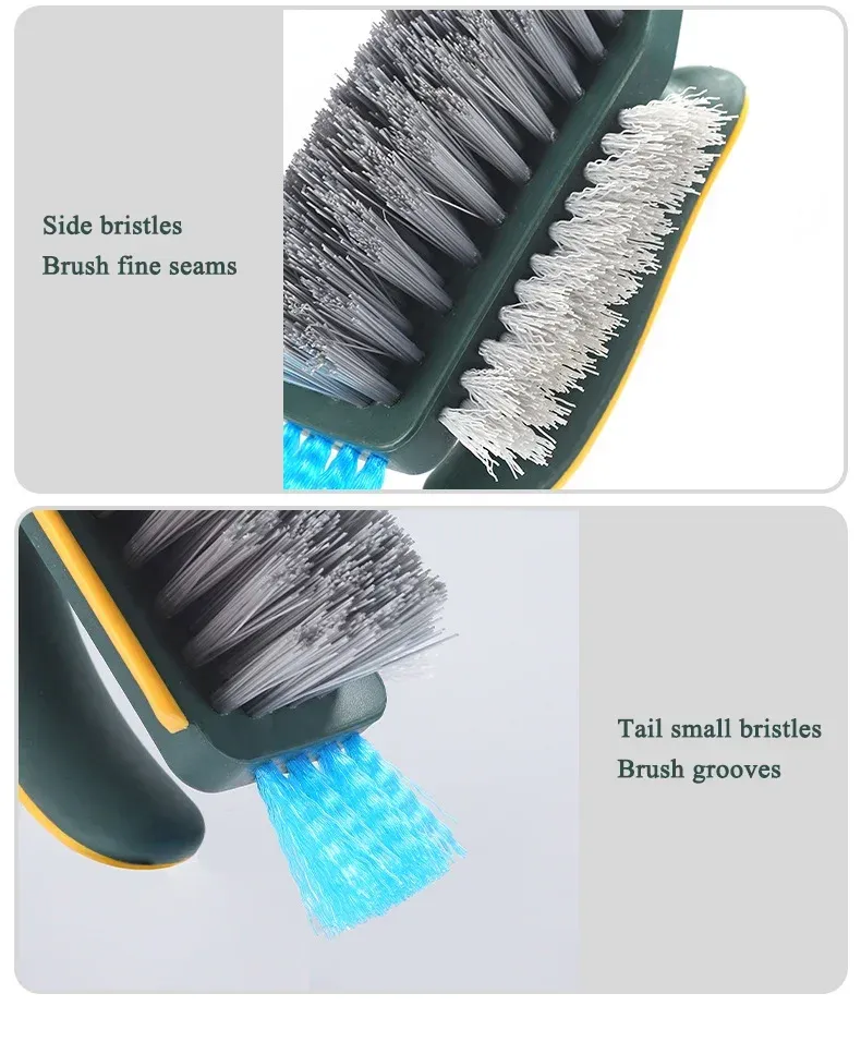 Brosse de nettoyage en situation