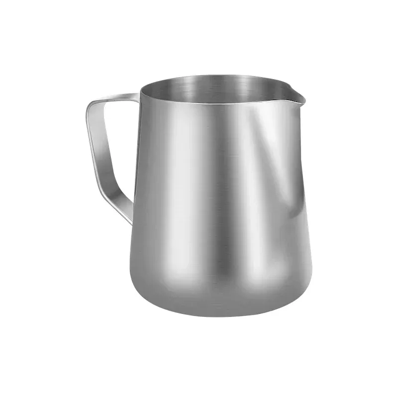 Pichet à mousser le lait en acier inoxydable, 100 ml, 350 ml et 600 ml, accessoire barista pour machine à expresso 6