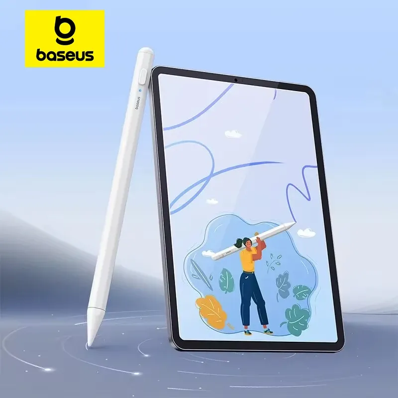 Stylet Lite avec LED pour Apple iPad, rejet de paume, design magnétique, stylet tactile pour iPad Pro 2018-2023 1