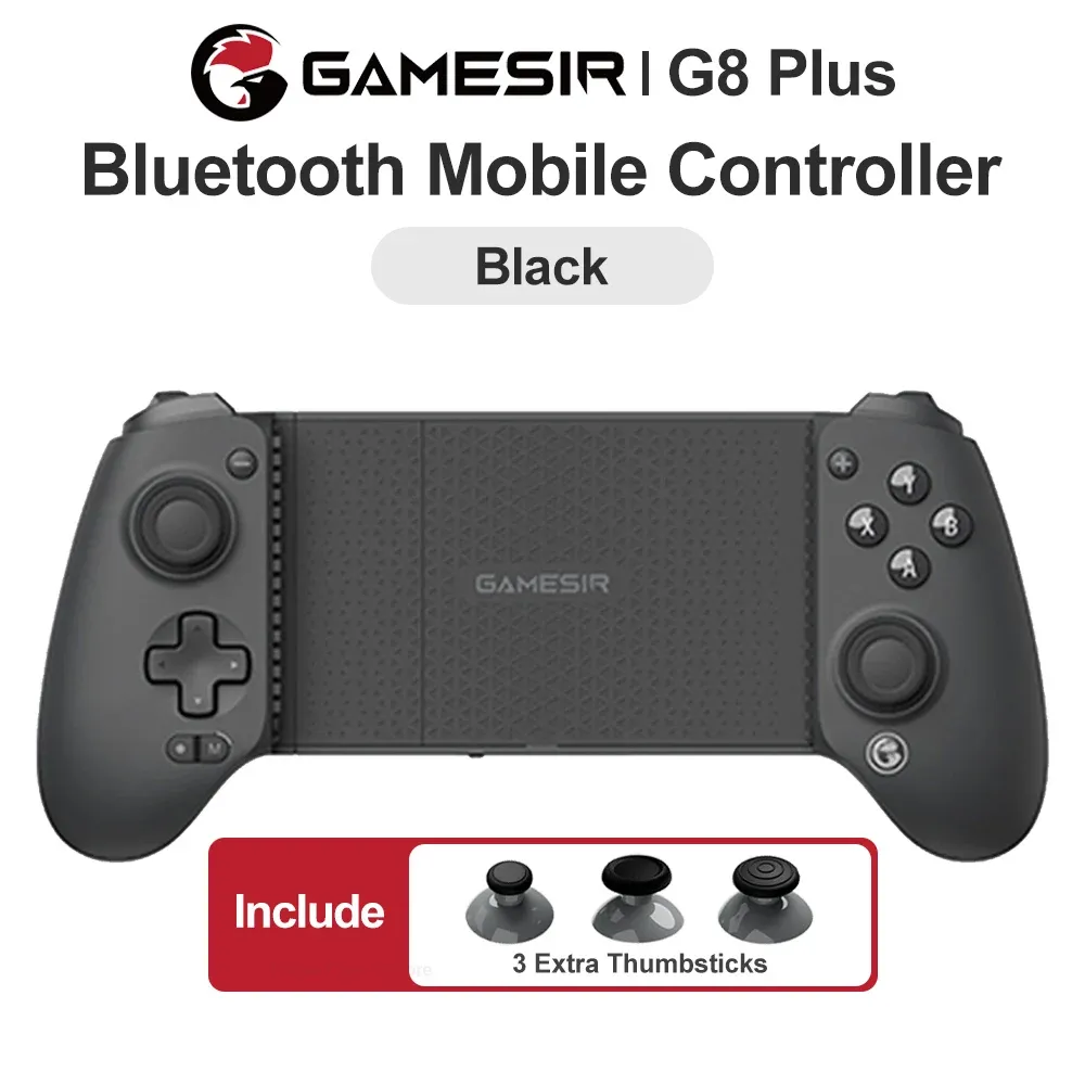 Manette de jeu GameSir G8 Plus pour Nintendo Switch 2, Switch, Steam, PC, iOS et Android, avec joysticks à effet Hall et gâchettes analogiques 8