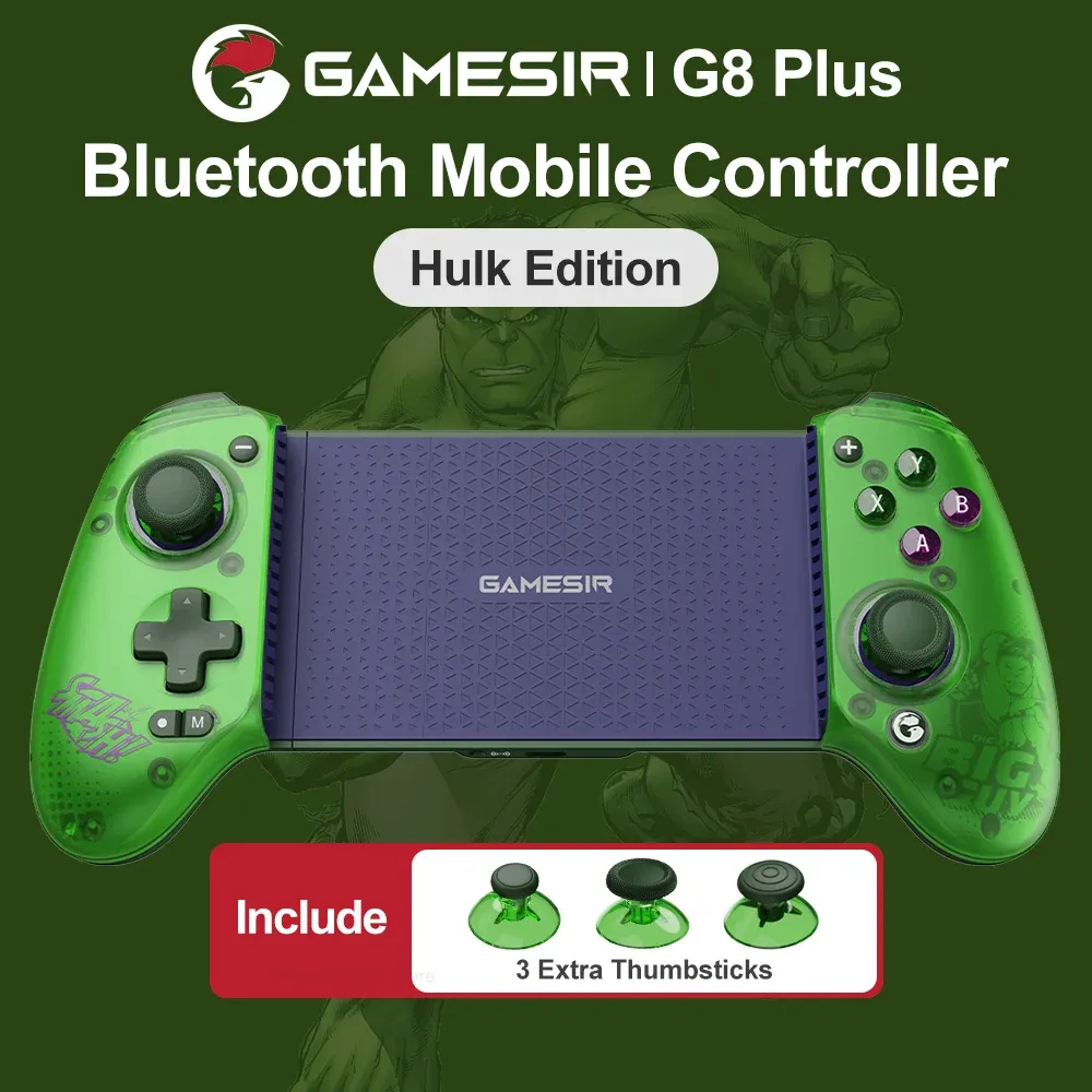 Manette de jeu GameSir G8 Plus pour Nintendo Switch 2, Switch, Steam, PC, iOS et Android, avec joysticks à effet Hall et gâchettes analogiques 9