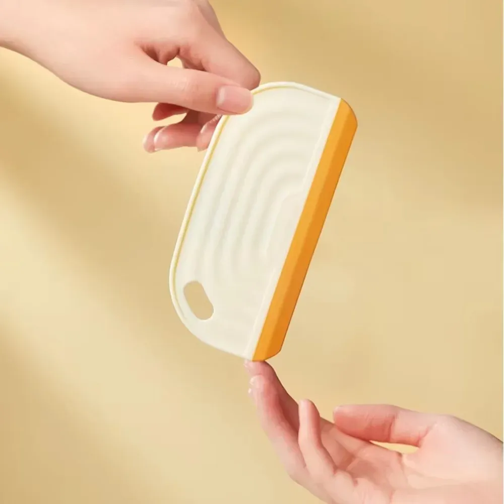Raclette en silicone souple, anti-rayures, pour évier, plan de travail, vitres et miroirs – Nettoyant et grattoir à film 6