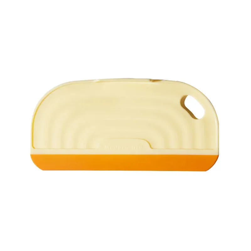 Raclette en silicone souple, anti-rayures, pour évier, plan de travail, vitres et miroirs – Nettoyant et grattoir à film 8