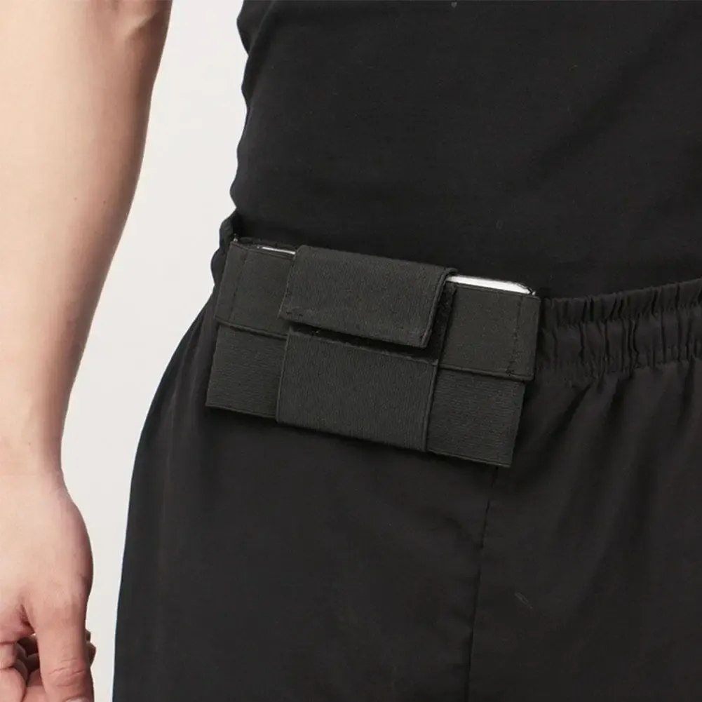 Poudre de taille invisible étanche pour sports de plein air, sac banane de course portable et antivol, unisexe, idéal pour le fitness et le téléphone 3