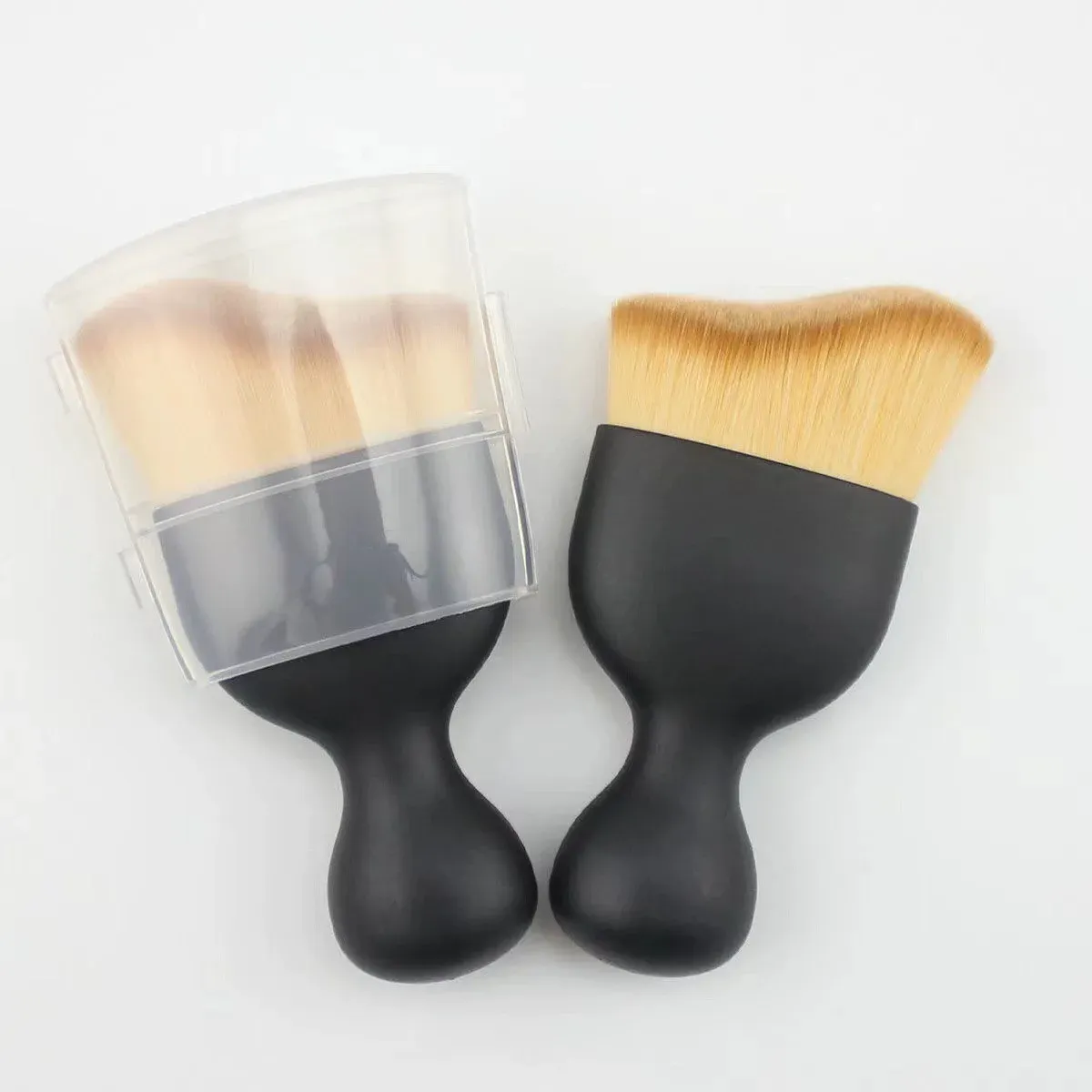 Brosse de détaillage en situation d'utilisation