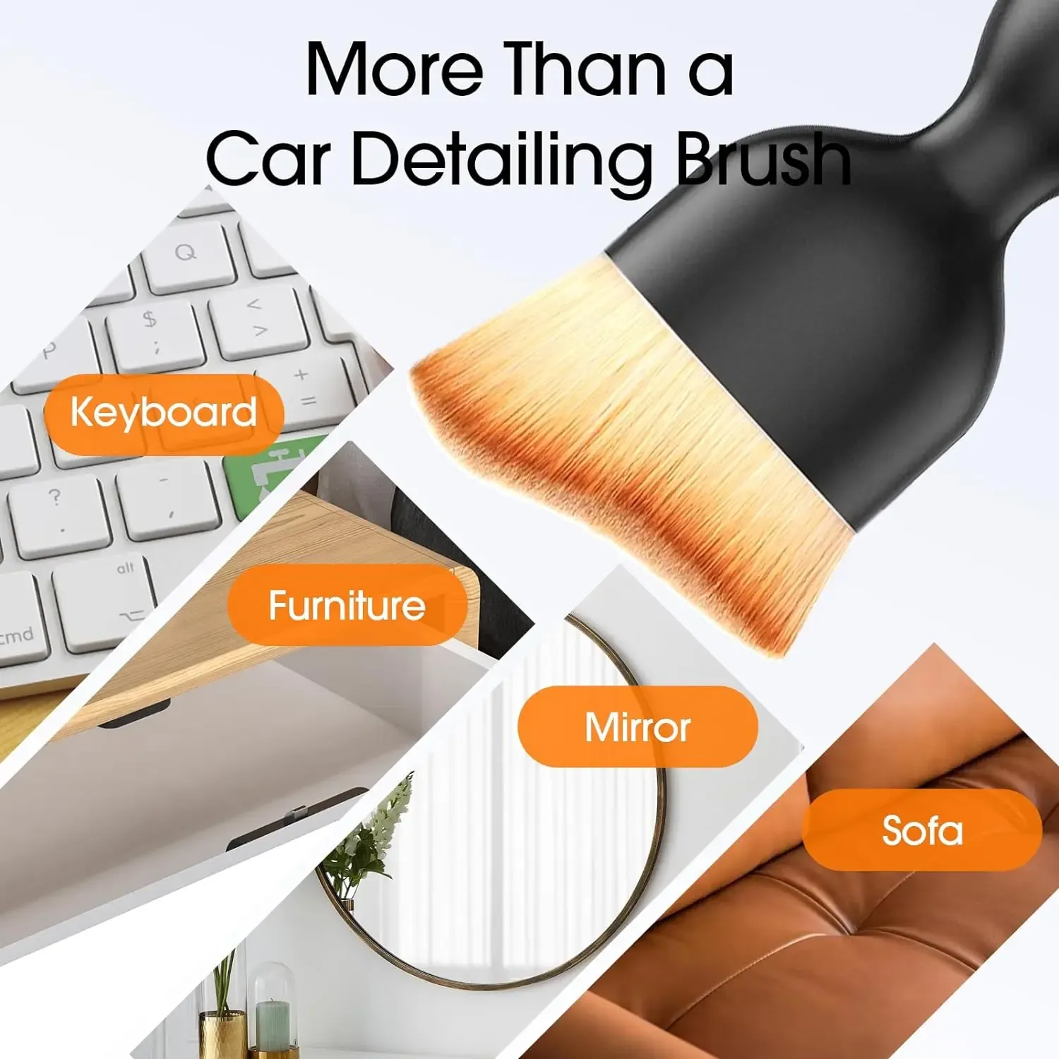 Brosse à poils doux pour le nettoyage des aérateurs