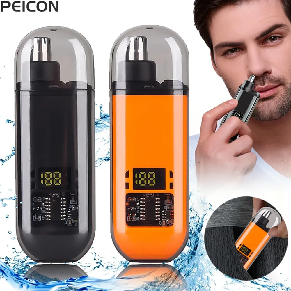 Tondeuse électrique pour le nez et les oreilles, mini épilateur portable rechargeable par USB 1