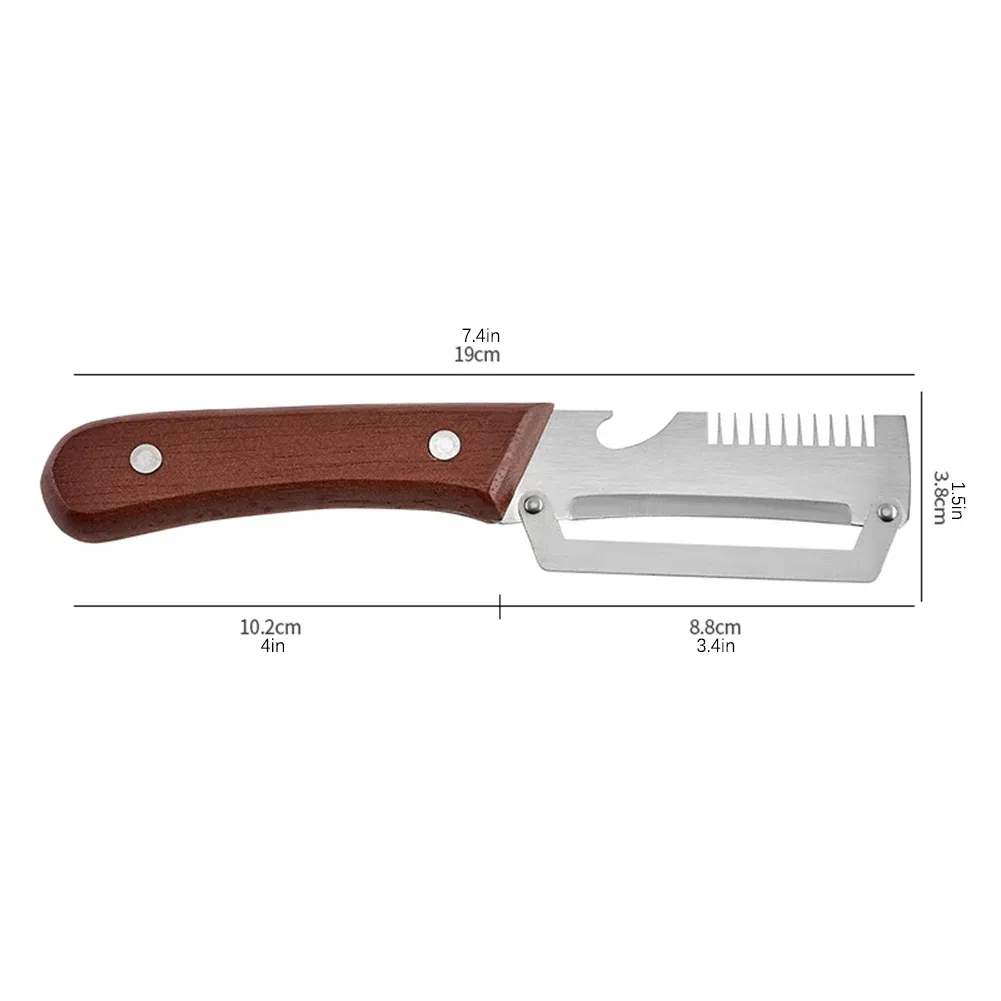 Manche en bois ergonomique