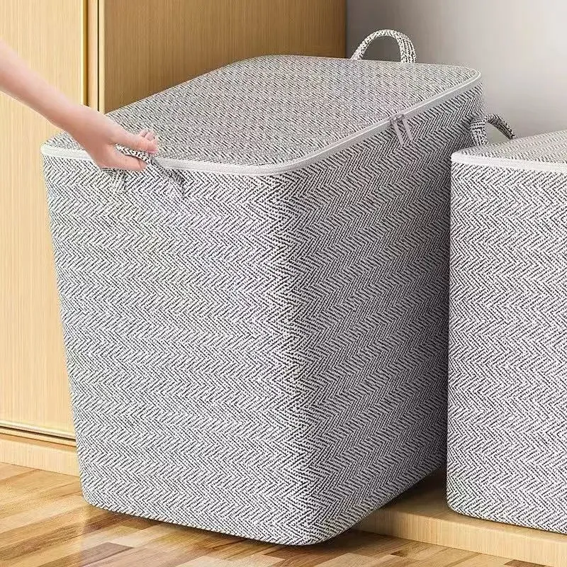 Boîte de rangement pliable, détail du design