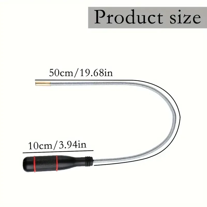 Outil magnétique flexible et pliable 514 pour récupérer les objets tombés, portée étendue et accès facile sous l'évier 6