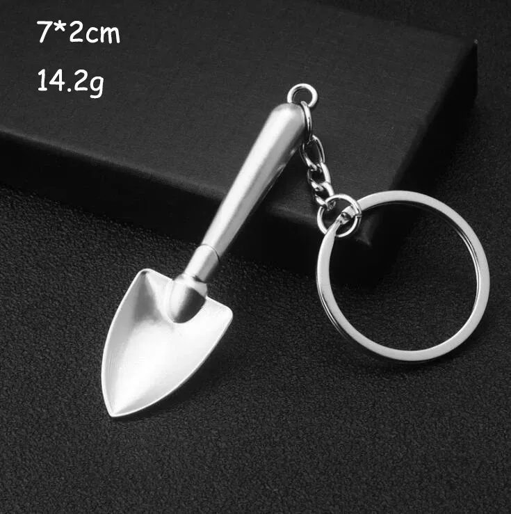 Porte-clés multifonction pour homme, outil d'extérieur compact avec règle, clé à marteau et pince pelle 15