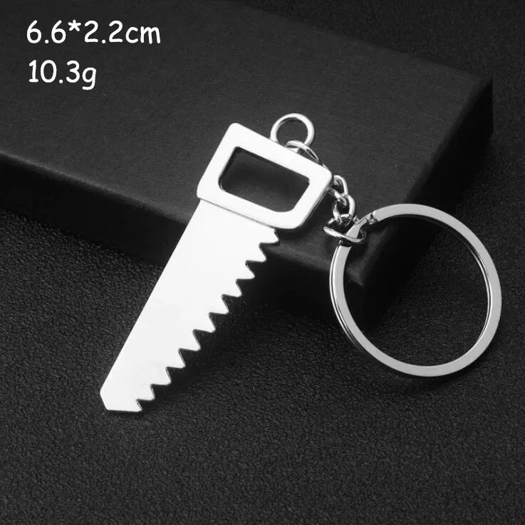 Porte-clés multifonction pour homme, outil d'extérieur compact avec règle, clé à marteau et pince pelle 19