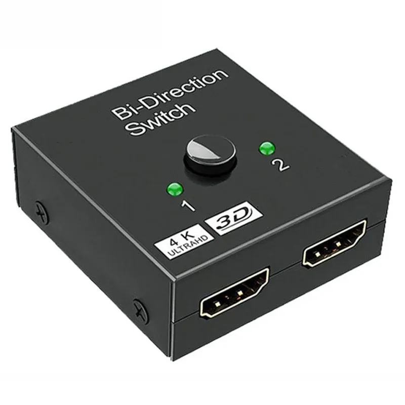 Commutateur HDMI 4K bidirectionnel 2 ports (1x2 / 2x1) avec prise en charge Ultra HD 4K, 1080p et 3D HDR 7