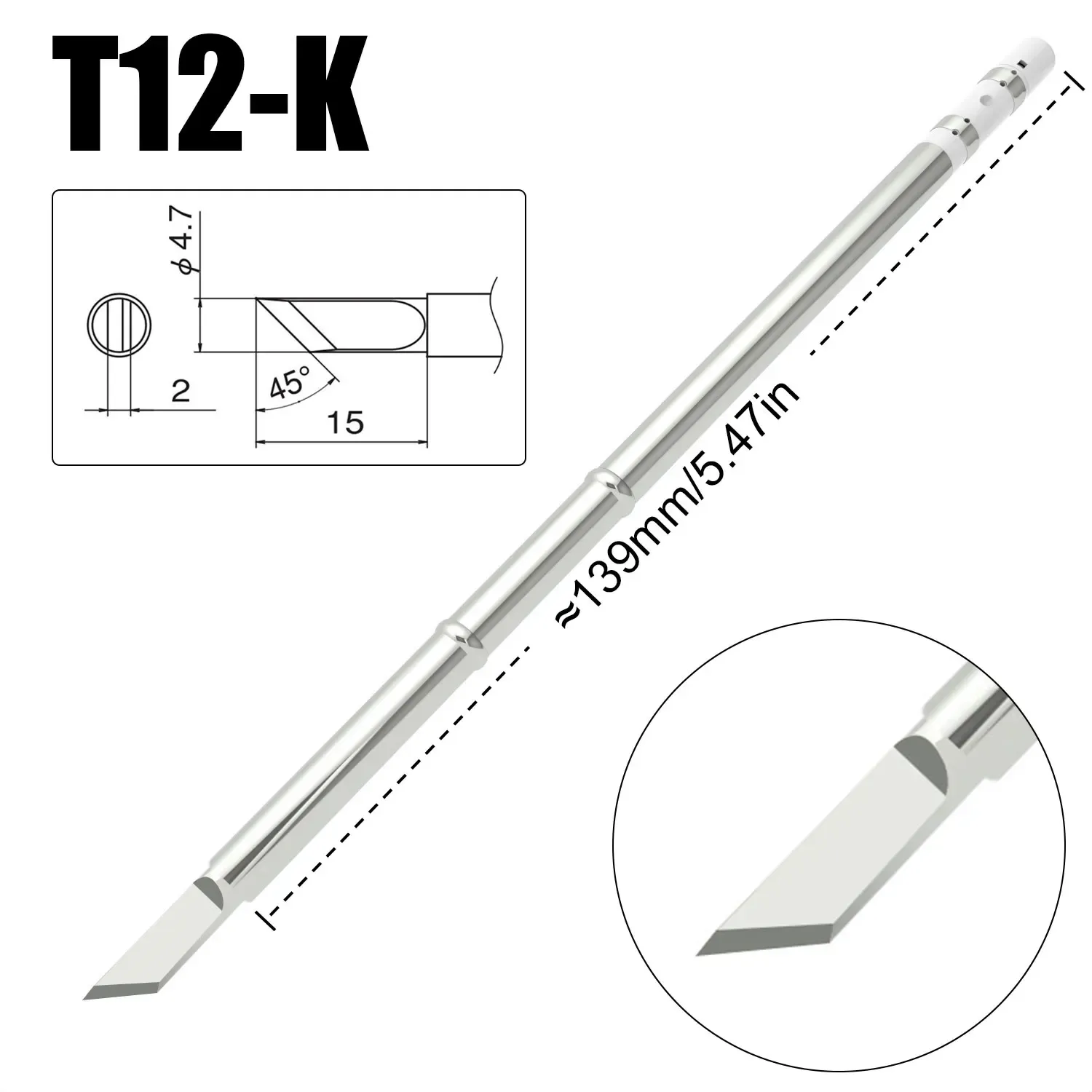 Pointes de fer à souder T12 T12-BC2 ILS J02 C1 KU pour Hakko FX951 bricolage Kits de station de soudage outils de soudage 10