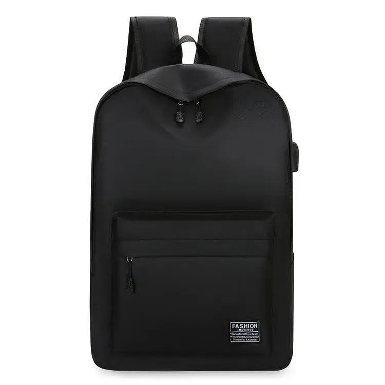 Sac à dos minimaliste polyvalent, grande capacité, école, étudiant, ordinateur, voyage, lavable, unisexe 7