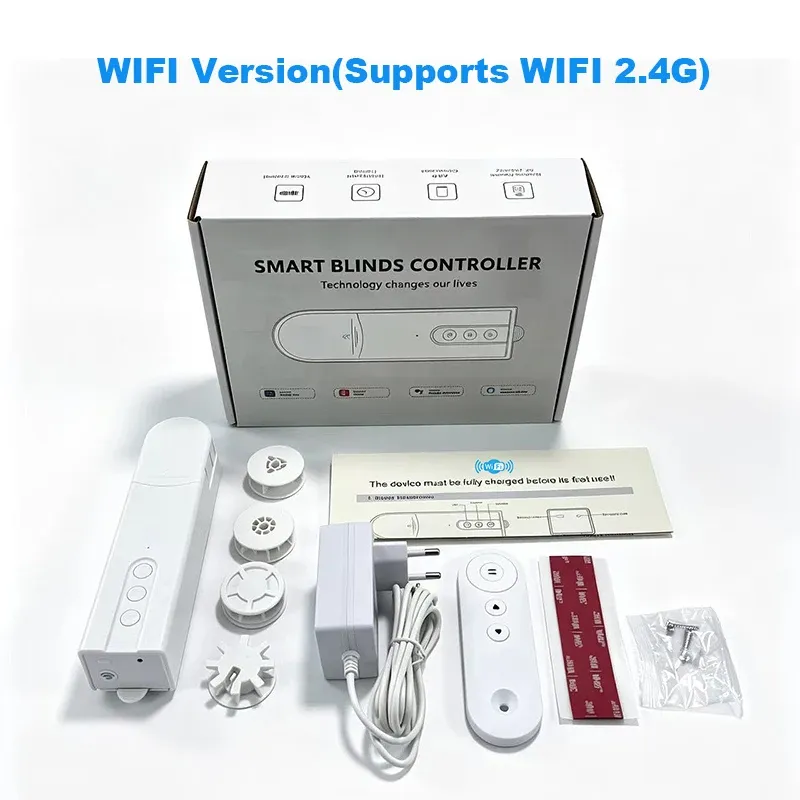 Moteur intelligent WiFi et Zigbee pour stores enrouleurs électriques, compatible avec l'application Smart Life 10