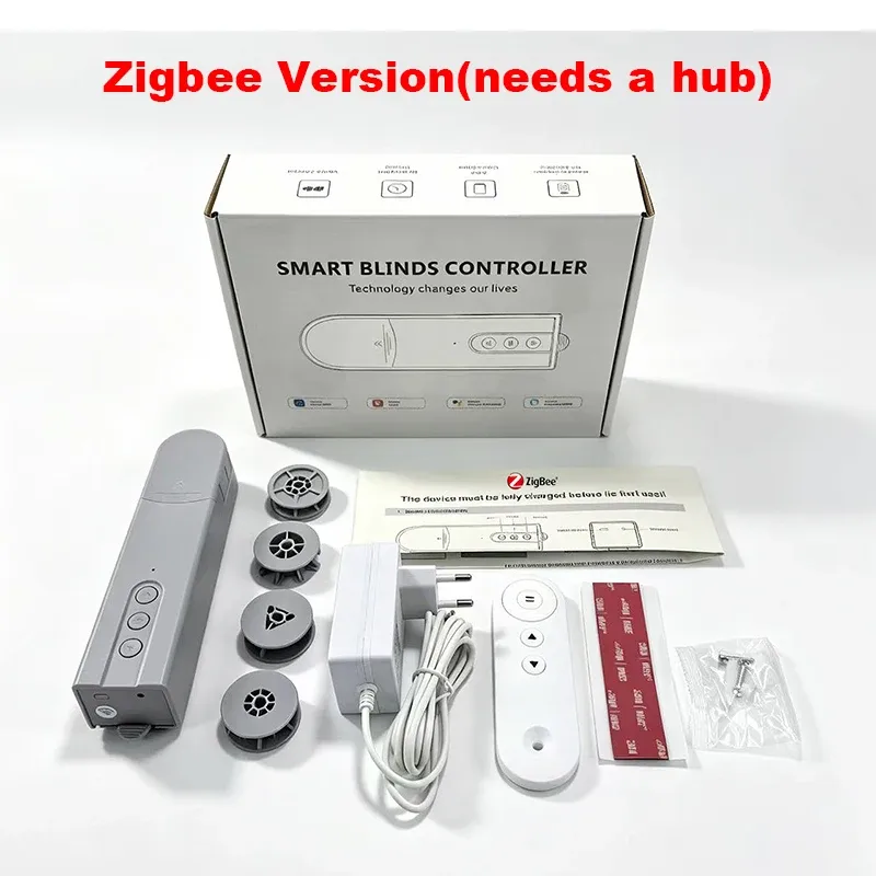 Moteur intelligent WiFi et Zigbee pour stores enrouleurs électriques, compatible avec l'application Smart Life 7