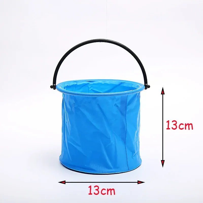 Seau pliant pour plage et jeux d'extérieur, lot de 2 ou 4 pièces 5