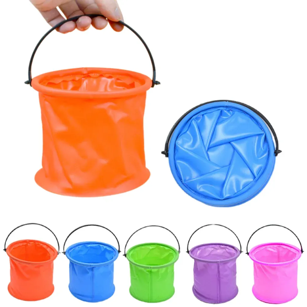 Seau de plage pliable pour enfants
