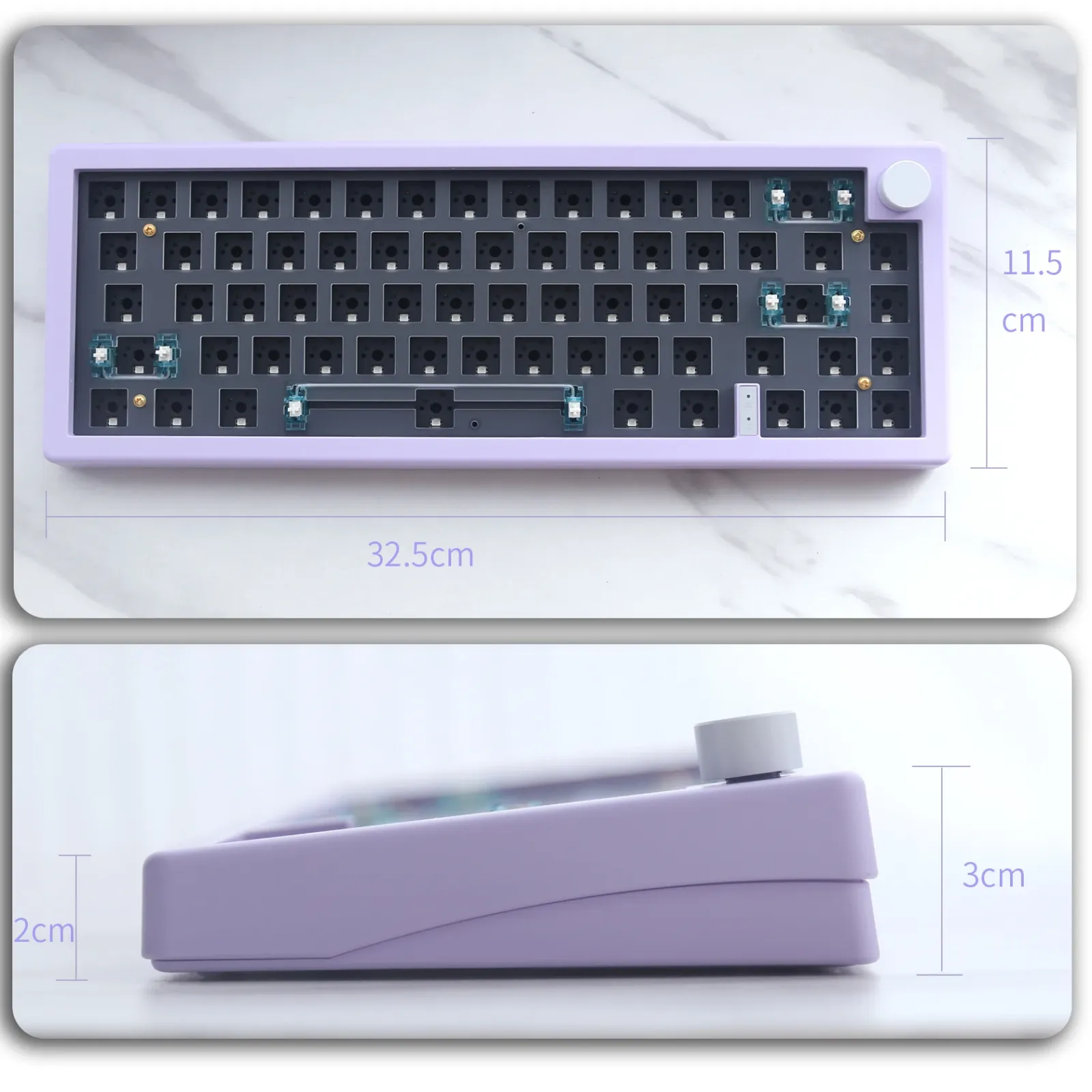 Clavier GMK67 coloris et détails