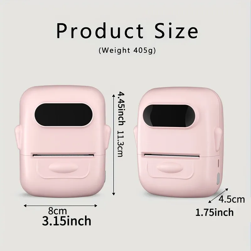 Imprimante d'étiquettes thermique portable Marklife P50 sans fil Bluetooth 2