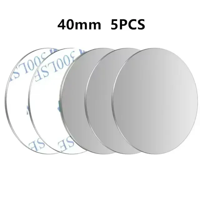 Plaque métallique magnétique pour support de téléphone de voiture, lot de 5 ou 10 pièces 9