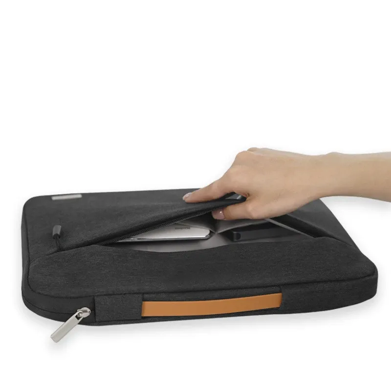 Housse antichoc multi-poches pour MacBook Air 15,3 pouces (2024) et MacBook Pro 14 M5 6