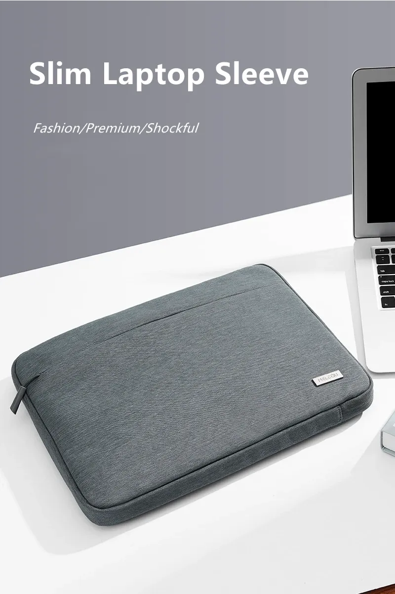 Housse pour ordinateur portable, finitions