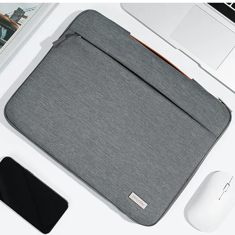 Housse antichoc multi-poches pour MacBook Air 15,3 pouces (2024) et MacBook Pro 14 M5 10
