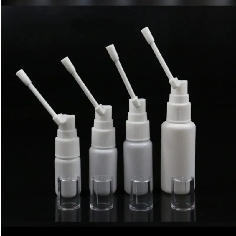 Atomiseur rotatif rechargeable 10/20/30/50 ml, 1 pièce, pompe de pulvérisation vide, flacon en plastique pour pulvérisation nasale - Image 1