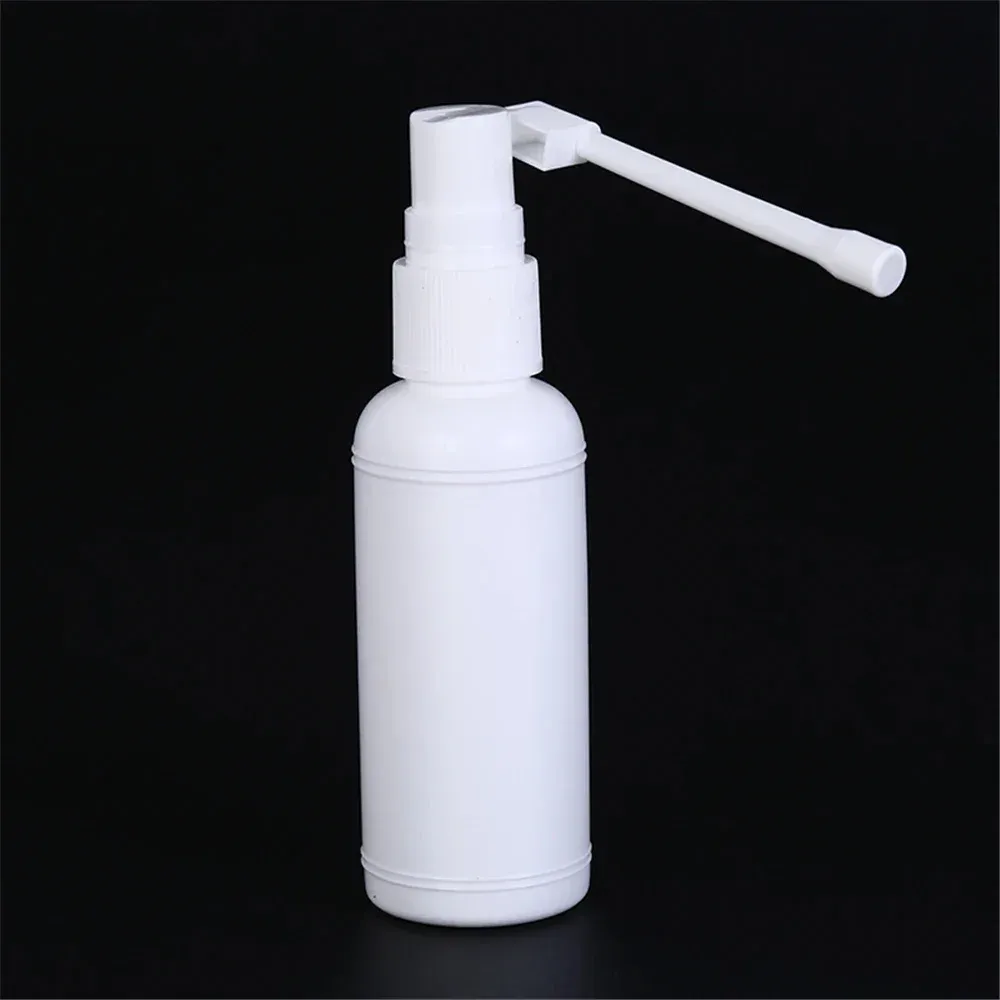 Atomiseur rotatif rechargeable 10/20/30/50 ml, 1 pièce, pompe de pulvérisation vide, flacon en plastique pour pulvérisation nasale 6