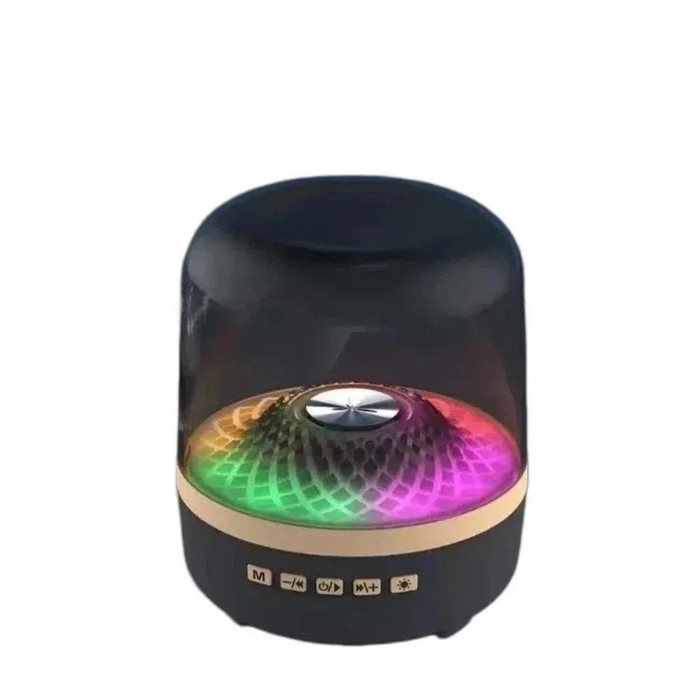 Barre de son sans fil Bluetooth 5.3 avec caisson de basses et éclairage d'ambiance 5