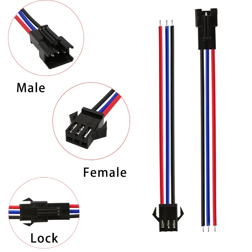 Connecteur JST SM, détail des broches
