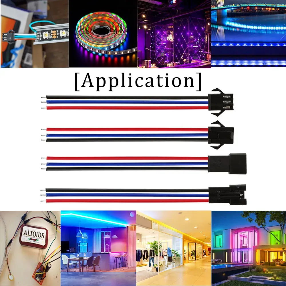 Connecteur JST SM, détail de connexion