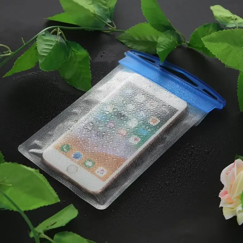 Étui universel transparent et étanche pour téléphone portable, pochette de protection sous-marine 4