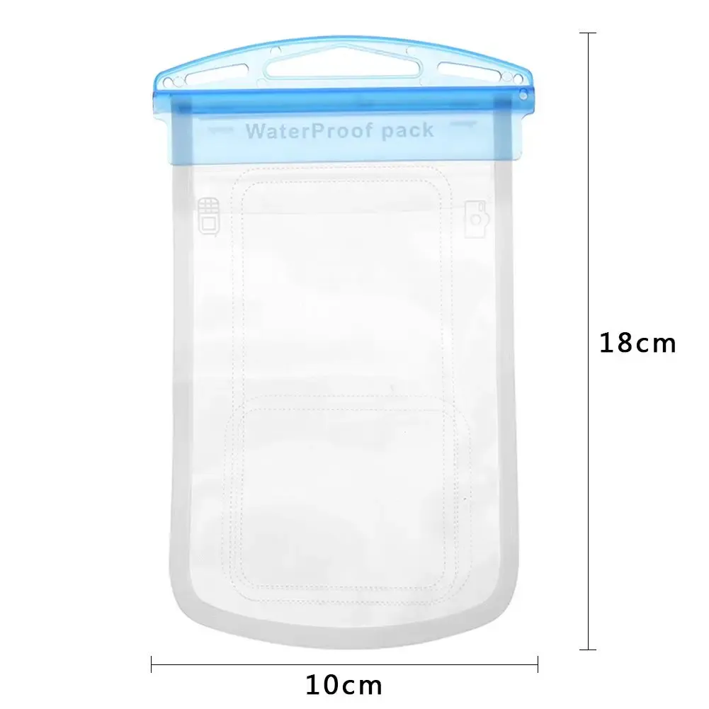 Étui universel transparent et étanche pour téléphone portable, pochette de protection sous-marine 7