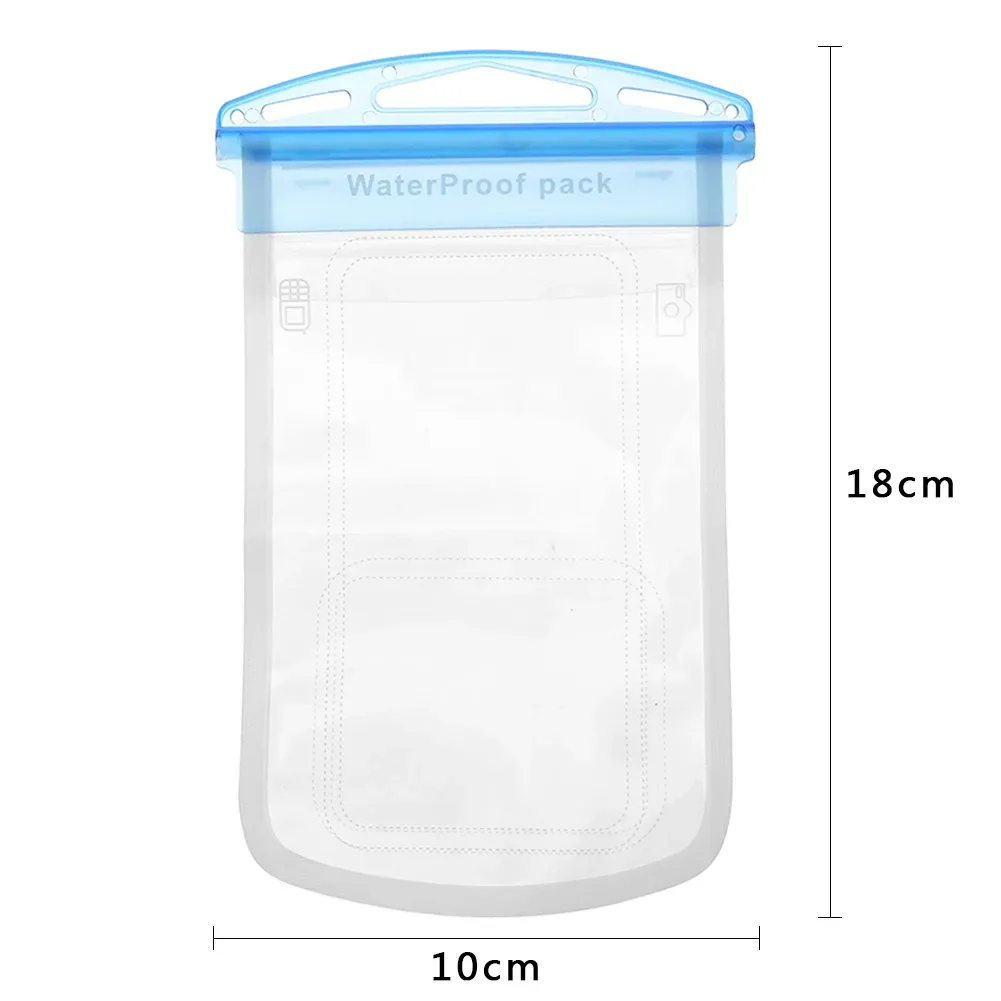 Étui universel transparent et étanche pour téléphone portable, pochette de protection sous-marine 9