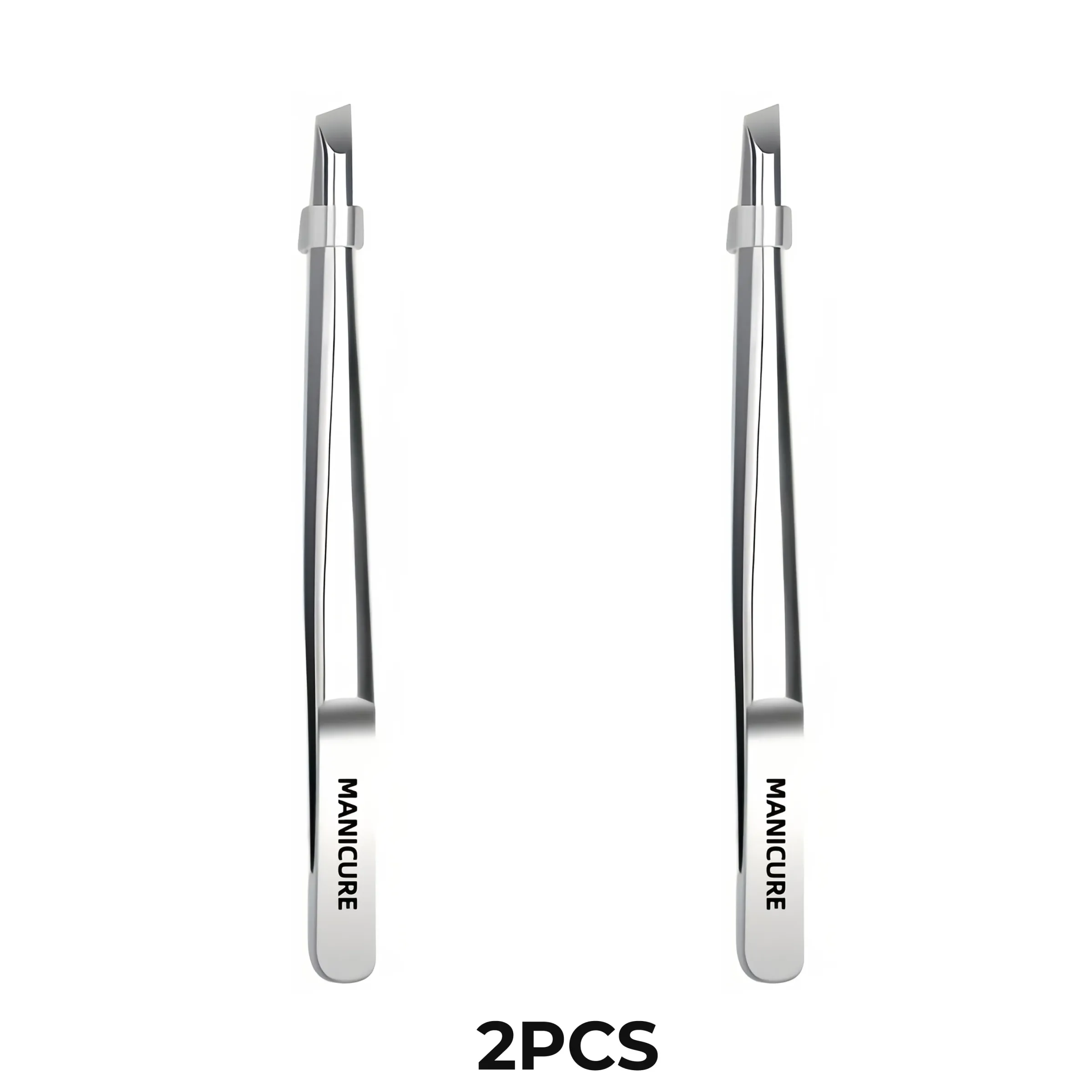 Pince à épiler en acier inoxydable pour cils et sourcils, outil de taille de barbe et de moustache, applicateur de faux sourcils 8