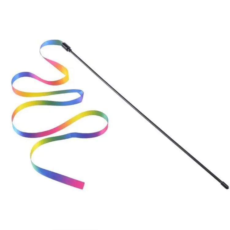 Baguette interactive arc-en-ciel pour chat