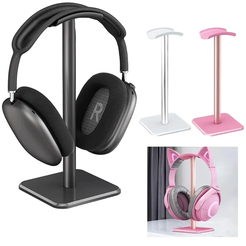 Support mural pour casque en plastique, support flexible pour écouteurs et AirPods Max